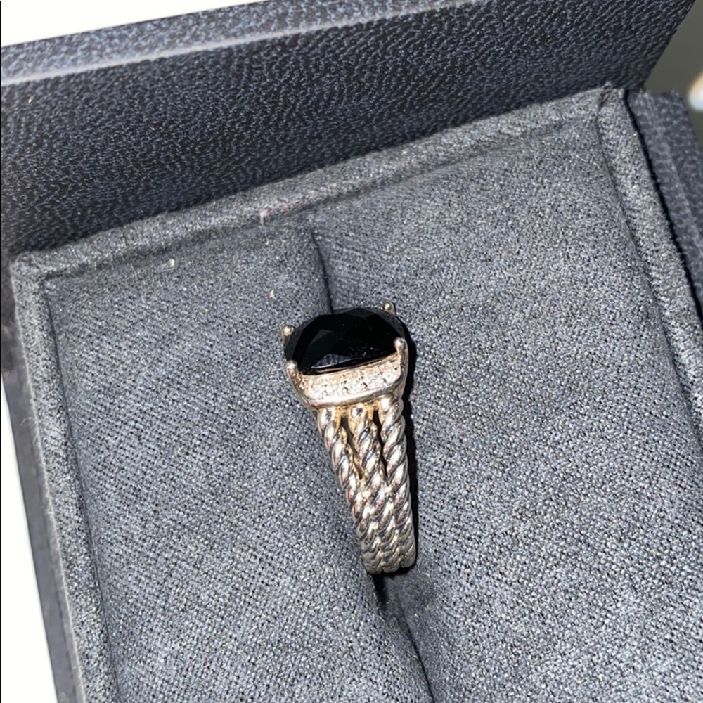 David Yurman ring petite Wheaton ring black - Picture 3 of 4